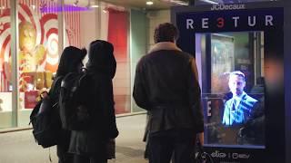 Estonia's first ever holographic campaign to promote new TV series | JCDecaux Estonia