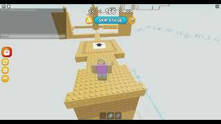 roblox IMPOSSIBLE OBBY level 166 how to beat