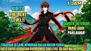 TERJEBAK DIGAME KEMUDIAN MALAH MASUK ISEKAI AUTO DPT LV MAX & KEKUATAN OVERPOWER - alur cerita anime