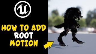 How to Add Root Motion in UE5 Sequencer Unreal Engine