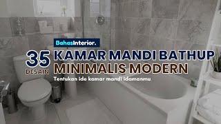 Kamar Mandi Bathup Minimalis Modern Ala Hotel