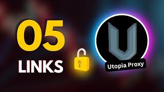 5 New Utopia Proxy Links | Unblocked Websites for School 2024 | Utopia links