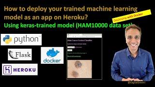 271 - How to deploy your trained machine learning model as a web app on Heroku (with docker)