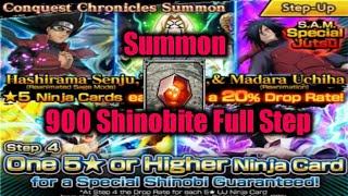 NxB NV: Summon Conquest Chronicles Full Step 900 Shinobite