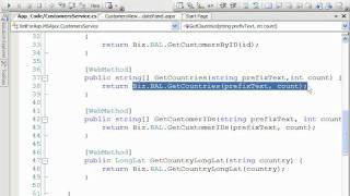 Using the ASP NET AJAX UpdatePanel Triggers and PageRequestManager by Dan Wahlin.wmv