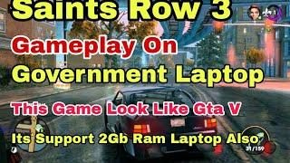 Saints row 3 Gameplay on government laptop| A to z creators on tamil