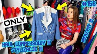 HAUL LUMPEKSOWY !!!  KOLEJNE UDANE ZAKUPY Z SECOND HANDU !!! PEREŁKI !!! ONLY/CHAUS #156