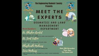 ESS Meet the Experts Geomatics and Land Management