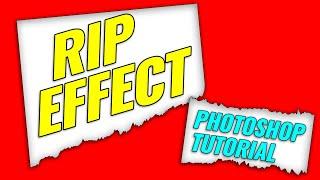 Simple Photoshop Ripping Effect Tutorial