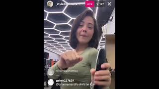 Courtney answers haters' calls(Amy & Speed fans) Live on ig