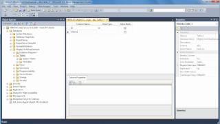SQL Server 2012 Create a Database and Table