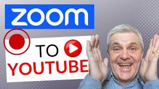 Record on ZOOM & Upload to YOUTUBE | Easy video recording for YouTube