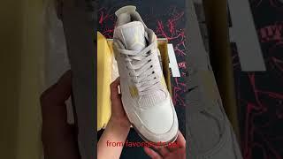 AIR JORDAN 4 CRAFT Photon Dust Unboxing First Look Review!