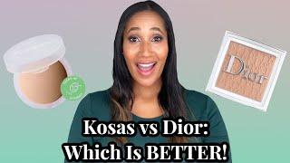 Battle of the Powders Part II: Kosas Cloud Setting vs Dior Backstage Face & Body Powders!