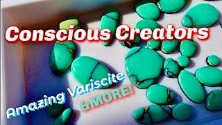 Conscious Creators : World Class Variscite & More @ the Quartzite Gem Show 2022