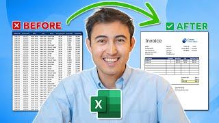Automate Invoices in Excel (1-Click Export as PDF)