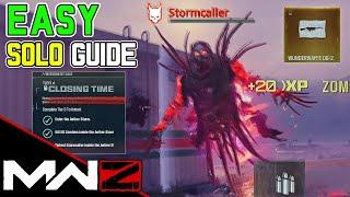 DEFEAT STORMCALLER INSIDE THE AETHER STORM - MW3 ZOMBIES (Solo Guide)