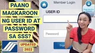 HOW TO CREATE SSS ACCOUNT ONLINE? | HOW TO CREATE USER ID & PASSWORD IN SSS ONLINE | SSS ACCOUNT