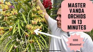 Master Vanda Orchids in 13 Minutes