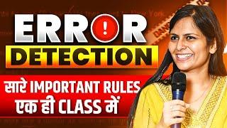 Error Detection | Important Grammar Rules | English Grammar Tips And Tricks | Nimisha Bansal