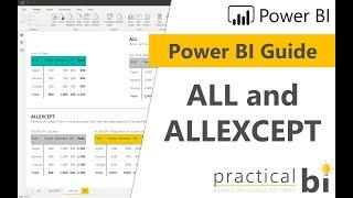 Power BI Guide: ALL and ALLEXCEPT (DAX)