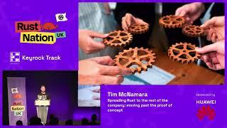 Spreading Rust to the rest of the company: Moving past the proof of concept - Tim McNamara