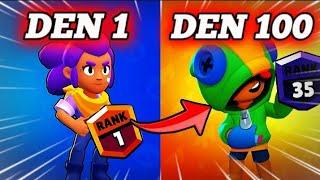 Přežil jsem *100 DNÍ* v hardcore Brawl Stars!