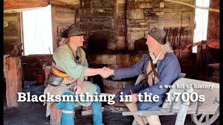 Blacksmithing in the 1700's:  A Conversation with Simeon England | The School of the Longhunter