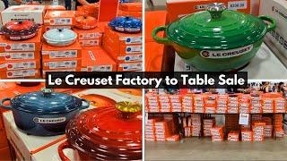 Le Creuset Factory to Table FFT Sale 2024 - Full Tour