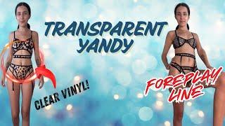 Transparent Lingerie Vinyl Yandy "Foreplay" Line Haul!!!