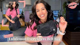  500 Subbies Giveaway | Review: Lululemon Everywhere Belt Bag | What It Looks Like + What Fits