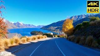 【4K HDR】Driving Queenstown New Zealand!