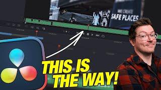 Effective Editing Workflow that can save you hours! Davinci Resolve Beginner Tips