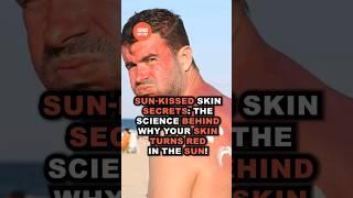 Sun-Kissed Skin Secrets: The Science Behind Why Your Skin Turns Red in the Sun! ️ #shorts #facts