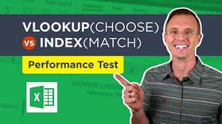 Excel Performance Test: Vlookup Vs Index Match