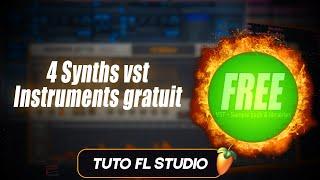 4 vst Synth instruments Gratuit que tu dois avoir I Tutoriel FL Studio en français I