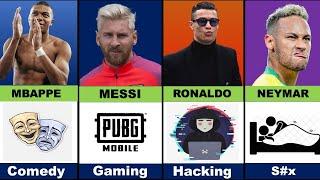 hobbies of famous football players