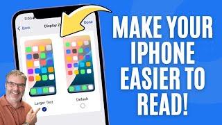 Struggling to Read Your iPhone Screen? Try These 7 TIPS!