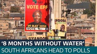 South Africa's ruling ANC party risks losing its grip on power in watershed election | ITV News
