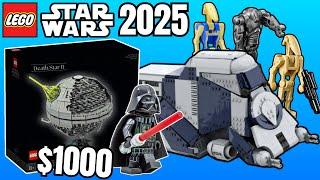 New 2025 LEGO Star Wars Rumors ($1000 LEGO Star Wars Set? New MTT and more!)