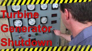 Authorized Personnel Only - Hydroelectric Plant Shutdown