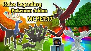 Pokemon Addon MCPE 1.17/Kalos Legendary Pokemon Addon (Pokeballs Update)