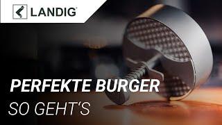 Perfekte Buger mit der Burgerpresse – so geht’s!