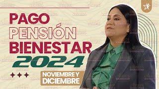 ¡ESTO PASARA! el 4 de noviembre ADULTOS MAYORES con la pensión bienestar