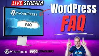 WordPress & WooCommerce FAQ Live