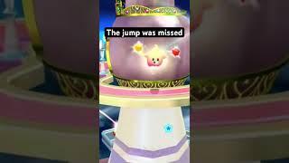 I missed the jump. #supermariogalaxy #funny #shorts