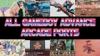 All Game Boy Advance Arcade ports  [GBA Retro game 60fps HD]