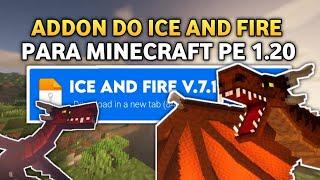 ICE AND FIRE ADDON FOR MINECRAFT PE 1.20+