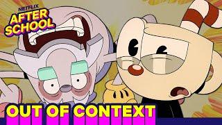 Cuphead Moments With NO CONTEXT for Over 6 MinutesCuphead | Netflix After School