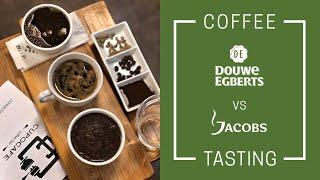 Tasting Coffee Douwe Egberts vs Jacobs Coffee